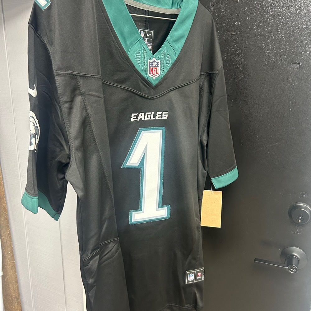 Nike Philadelphia Eagles Jalen Hurts Black Jersey